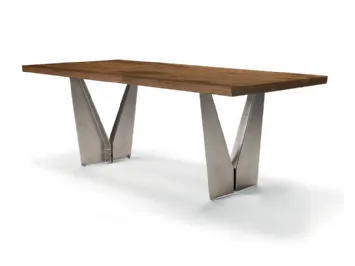 Tavolo Leonardo L640N di Arte Brotto