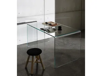 Tavolo Order in vetro curvato trasparente di Sovet