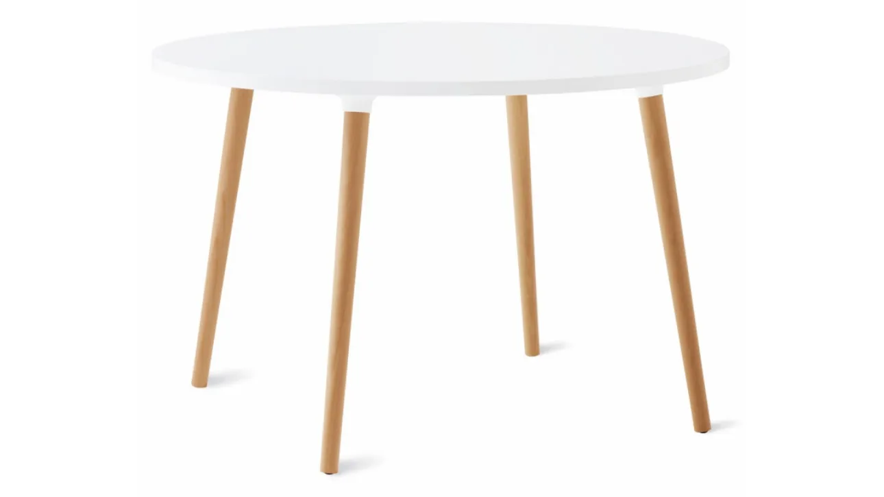 Tavolo Shangai con top in laminato e base in Faggio di Veneta Cucine