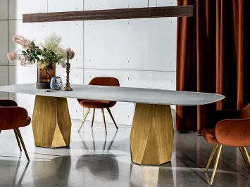 Tavolo Deod Two Bases di Sovet
