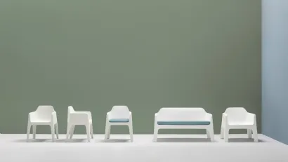 Sedie e poltroncine Outdoor in polipropilene Plus air di Pedrali